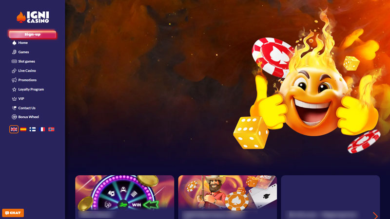 Thumbnail igni-casino lobby