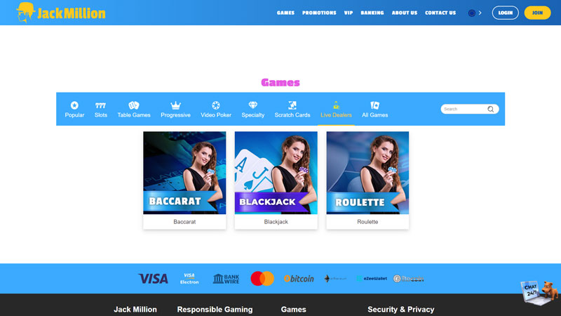 Thumbnail jackmillion live