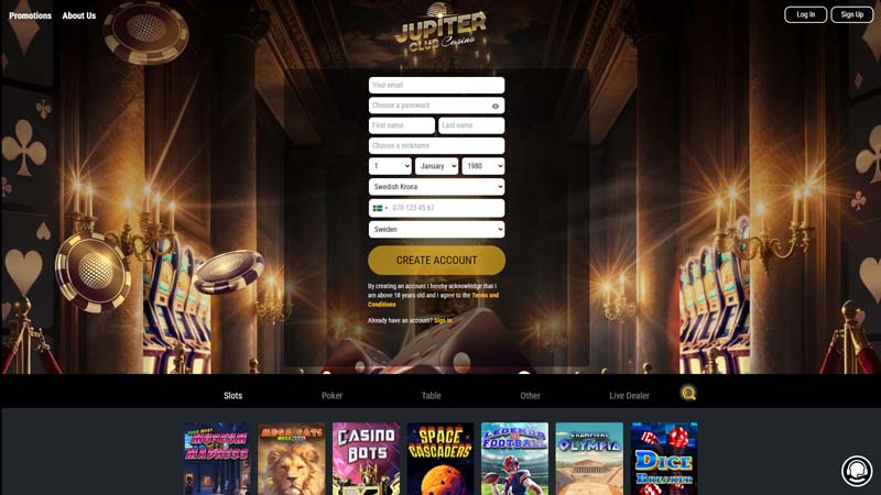 Thumbnail jupiter-club-casino lobby