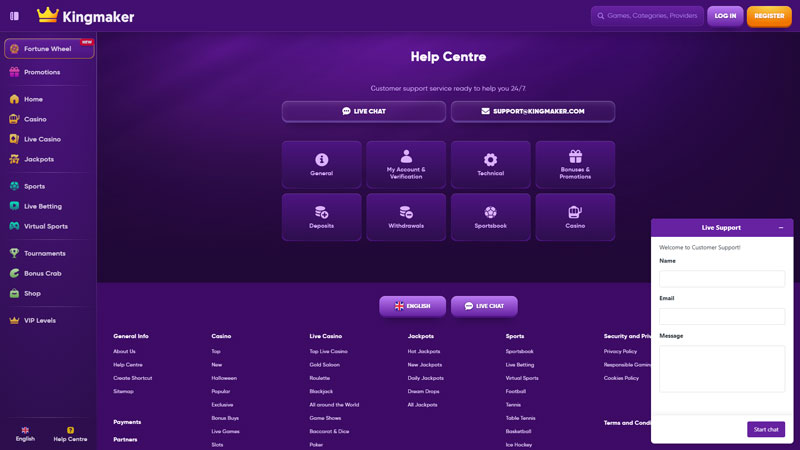 Thumbnail kingmaker support