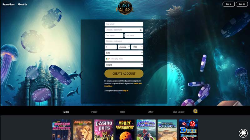 Thumbnail lake-palace-casino lobby