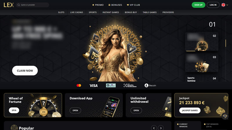 lex lobby screenshot