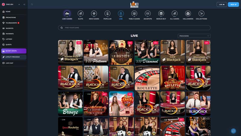 Thumbnail loki-casino live