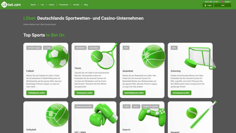 Thumbnail lsbet-casino lobby