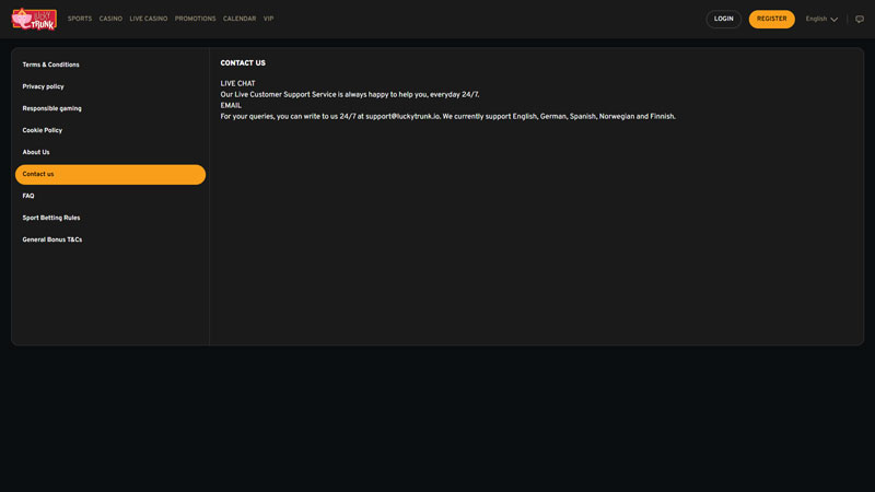 Thumbnail lucky-trunk support