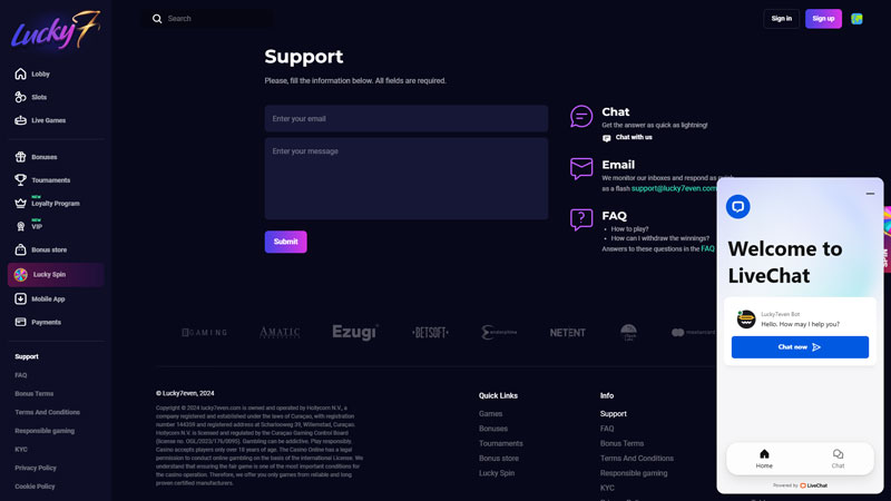 Thumbnail lucky7 support