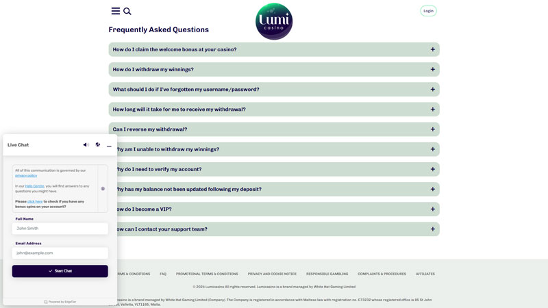 Thumbnail lumi support