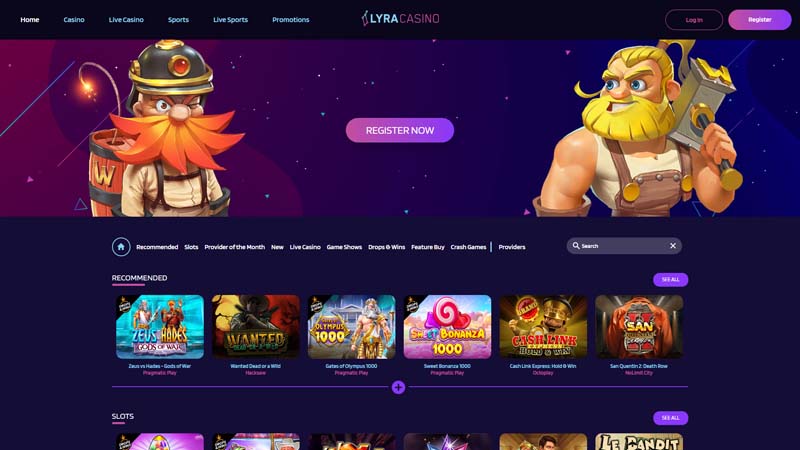 Thumbnail lyracasino lobby