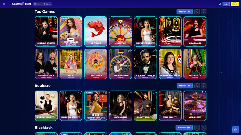magneticslots live screenshot