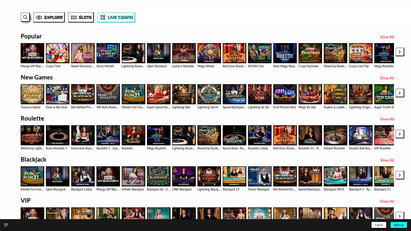 manga-casino live screenshot