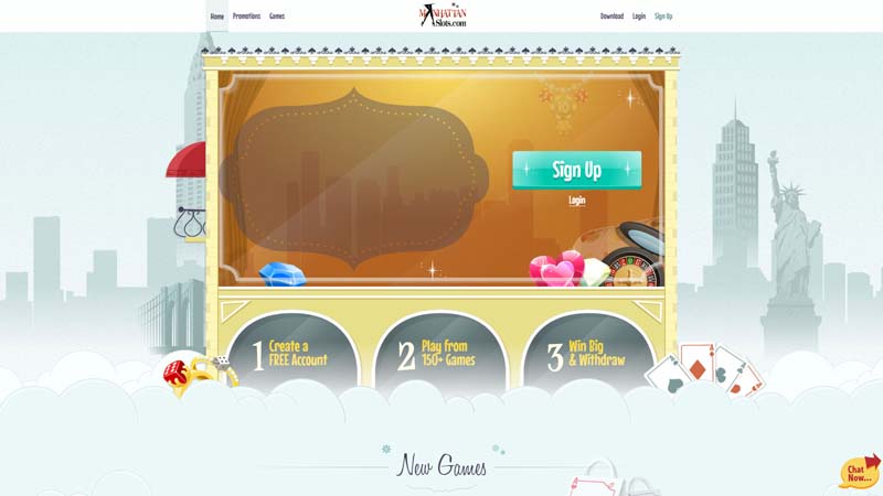 Thumbnail manhattan-slots-casino lobby