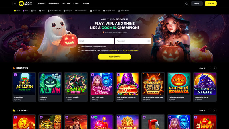 moonwin lobby screenshot