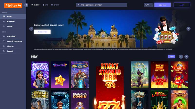 mrrex lobby screenshot