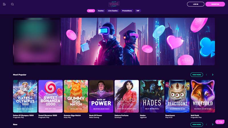 Thumbnail neon-vegas lobby