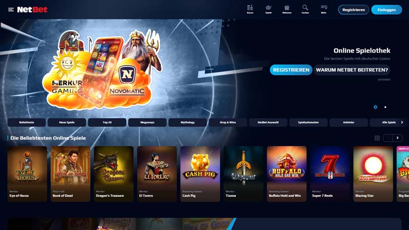 Thumbnail netbet-games lobby