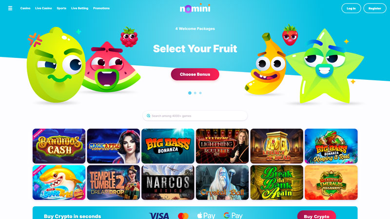 nomini lobby screenshot