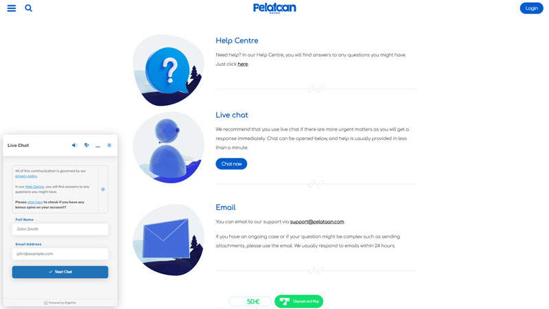 Thumbnail pelataan support