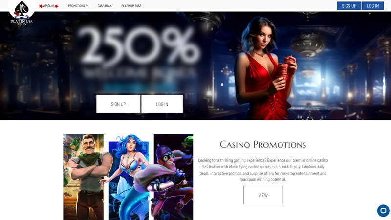 Thumbnail platinum-reels lobby