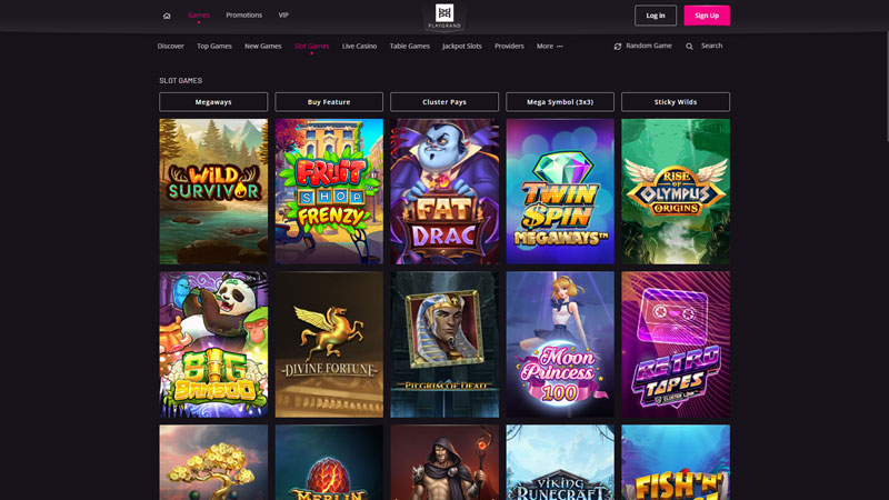 playgrand-casino slots screenshot