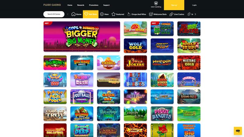 plush-casino slots screenshot