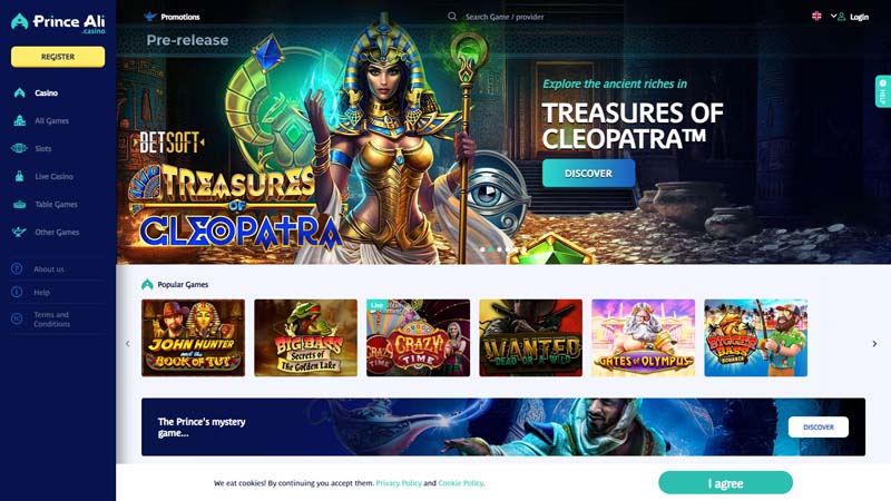 prince-ali lobby screenshot