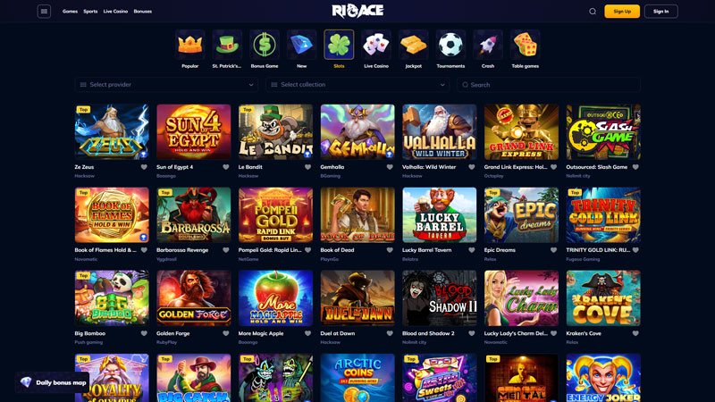 rioace slots screenshot