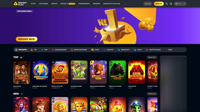 Thumbnail rocketplay lobby