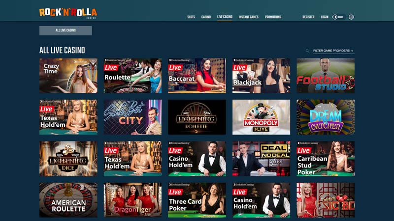 rocknrolla live screenshot