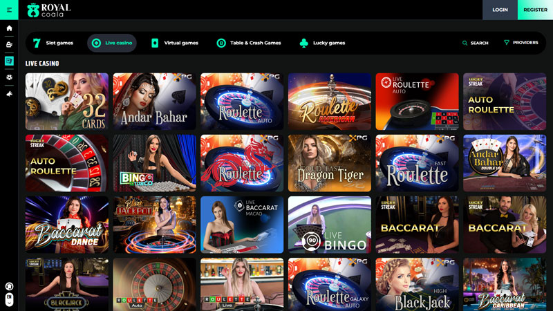 royal-coala live screenshot