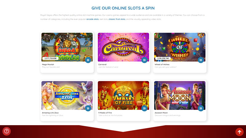 royal-vegas-casino slots screenshot
