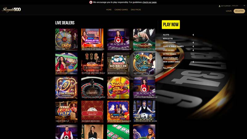 Thumbnail royale-500-casino live