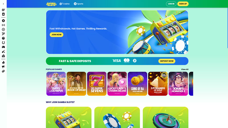 Thumbnail samba-slots lobby