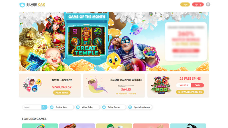 silver-oak lobby screenshot