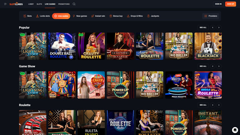 Thumbnail slotlords live