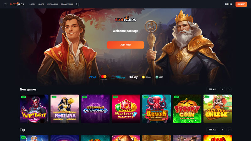 Thumbnail slotlords lobby