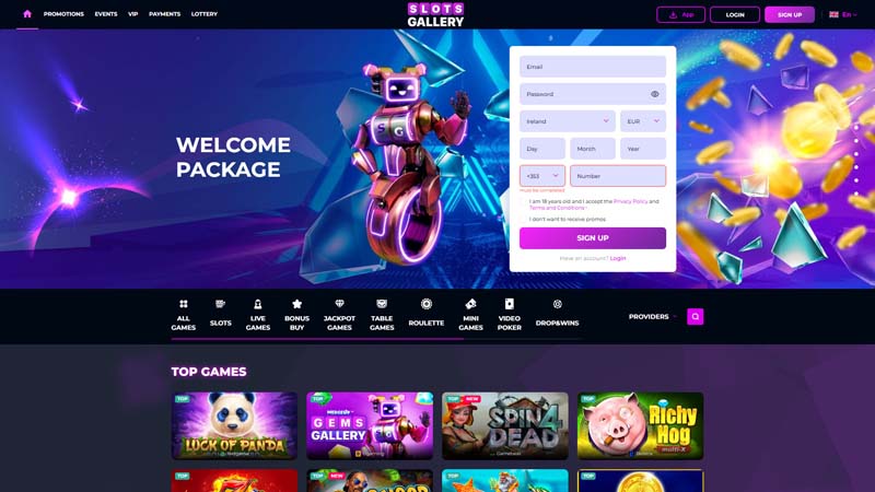 Thumbnail slots-gallery lobby