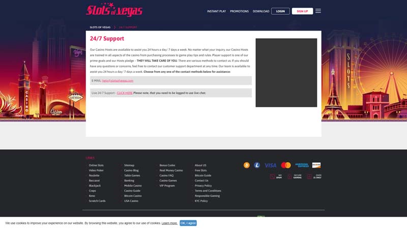 Thumbnail slots-of-vegas-casino support