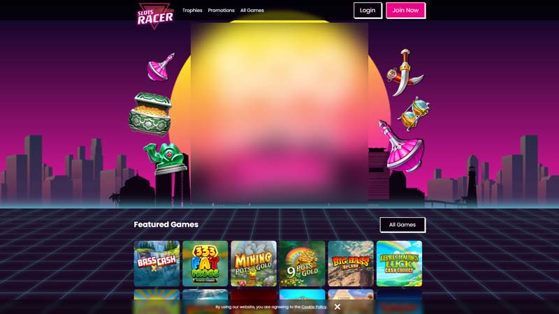 Thumbnail slots-racer lobby