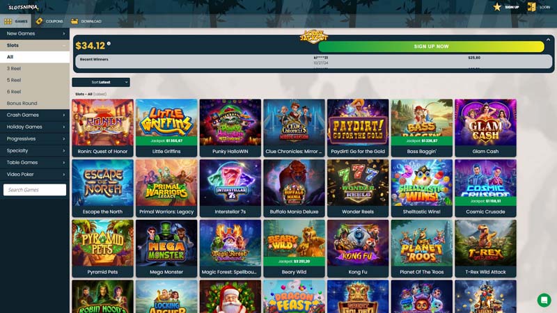 Thumbnail slotsninja slots