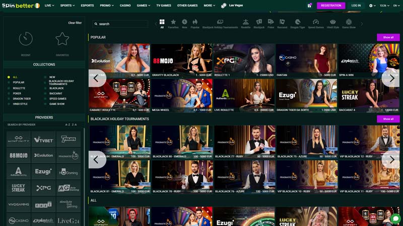 spinbetter live screenshot