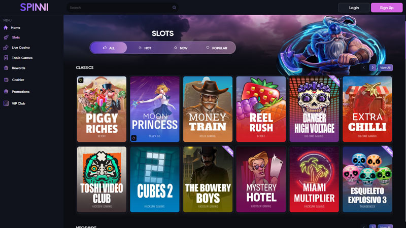 spinni slots screenshot