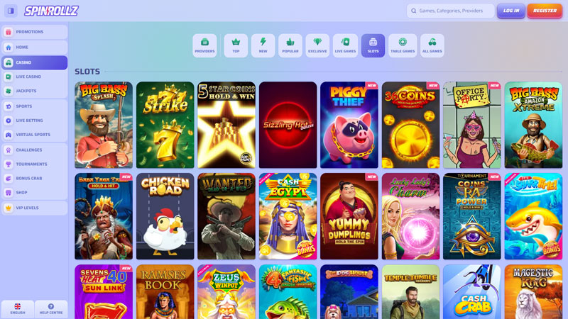 Thumbnail spinrollz slots