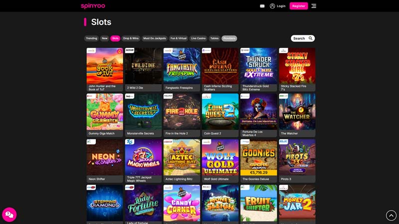 spinyoo slots screenshot