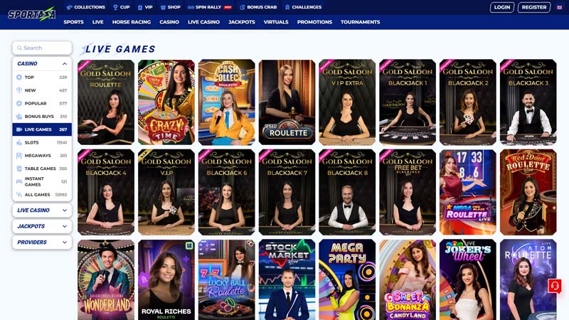 sportaza live screenshot