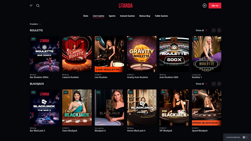 starda live screenshot