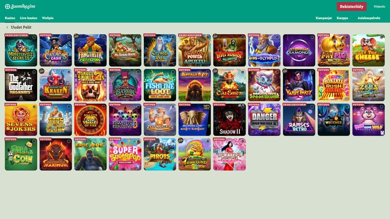 suomikasino slots screenshot