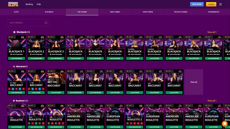 superslots live screenshot