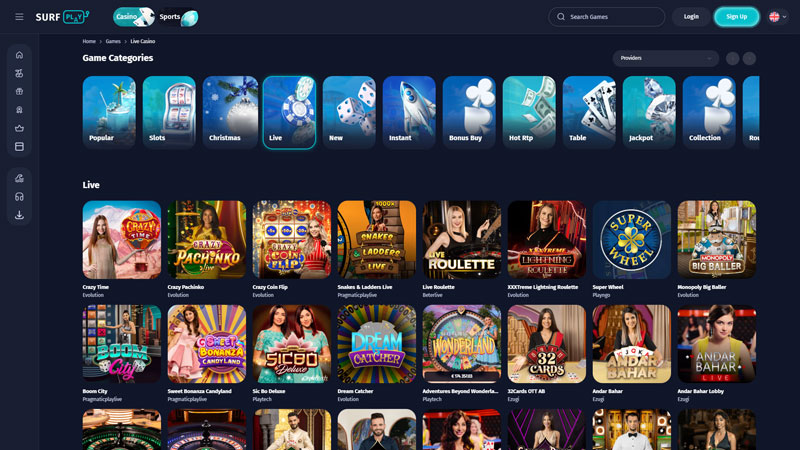 surfplay live screenshot