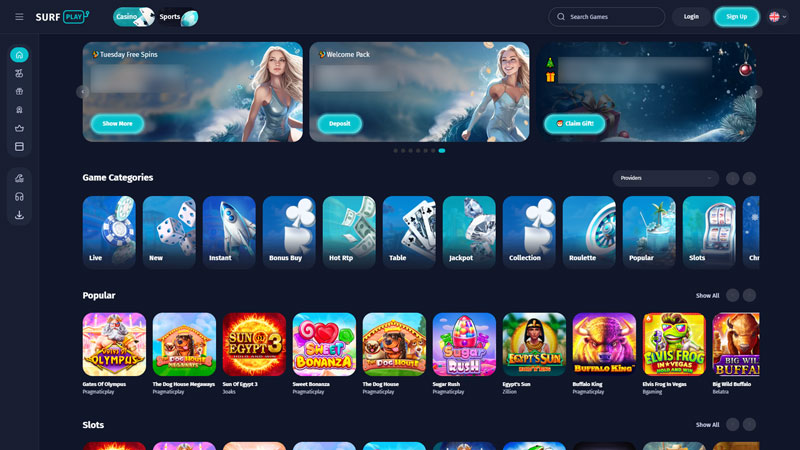 surfplay lobby screenshot