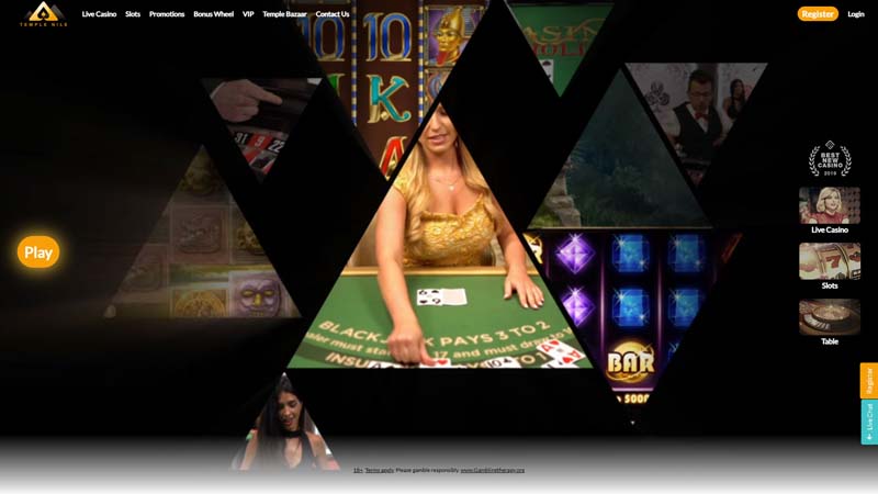 Thumbnail temple-nile-casino lobby